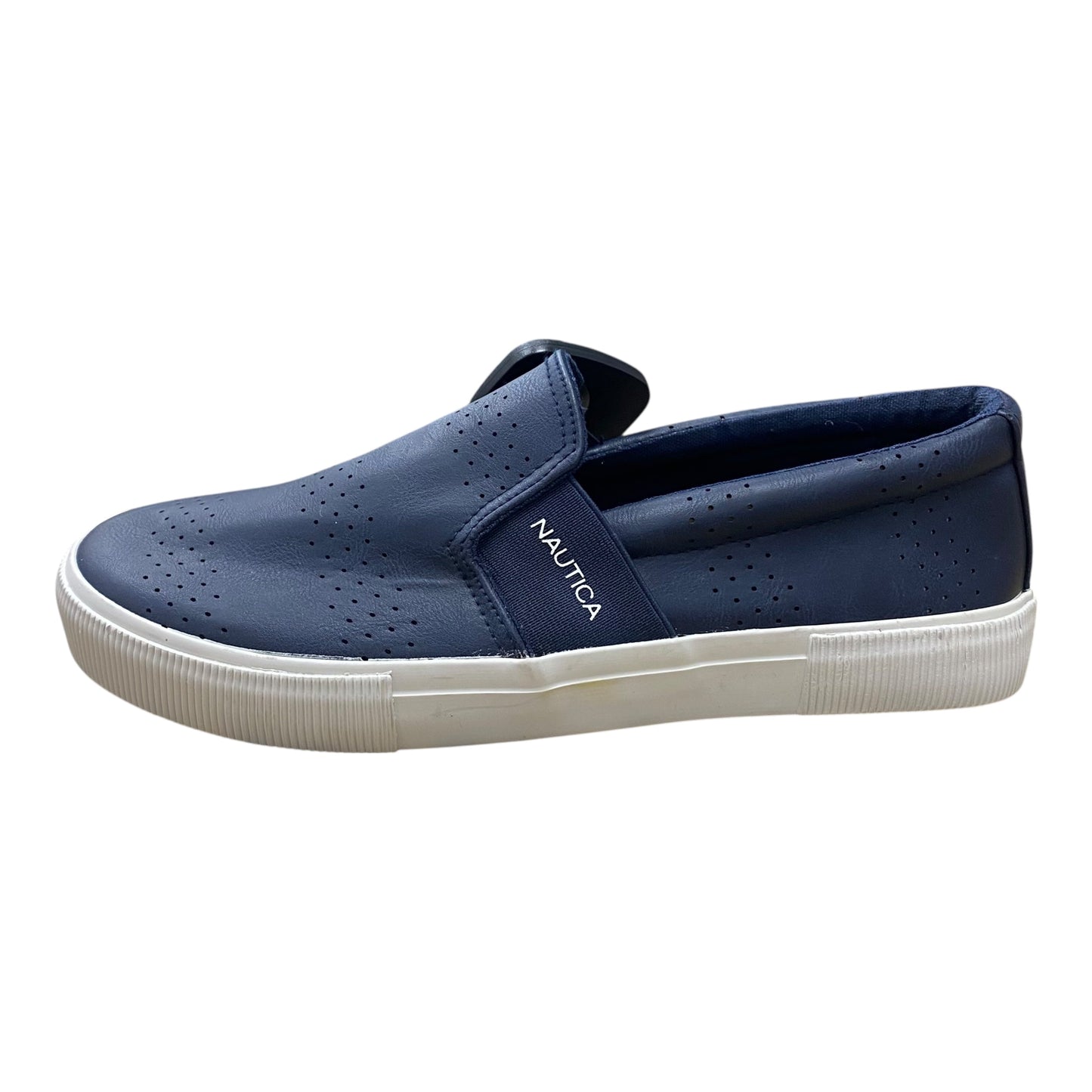 Shoes Flats By Nautica In Blue & White, Size:6.5