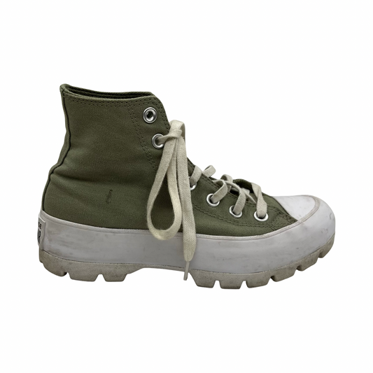 Shoes Sneakers Platform By Converse In Green, Size:5