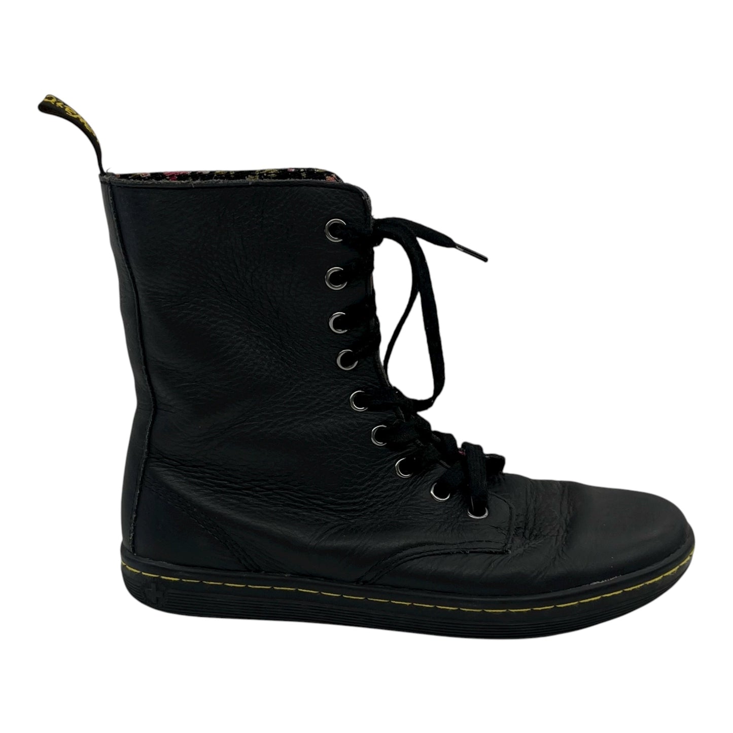 Boots Ankle Flats By Dr Martens In Black, Size:8