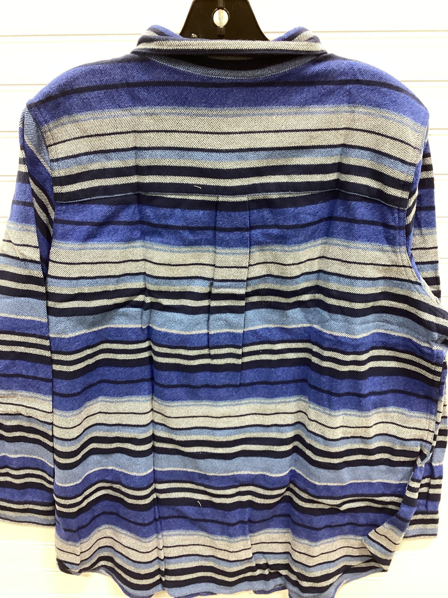 Top Ls By L.L. Bean In Blue, Size:1X