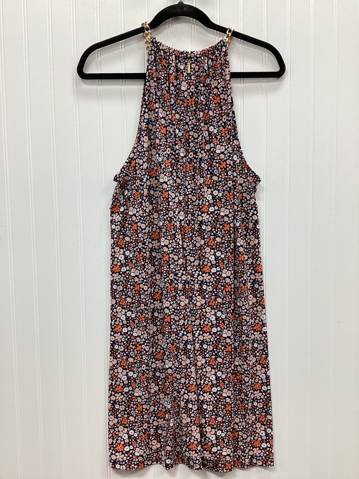 Dress Casual Midi By Michael By Michael Kors In Multi, Size:Xl