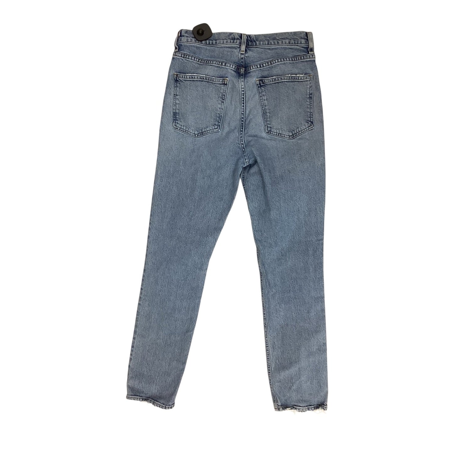 Jeans Straight By Agolde In Blue Denim, Size:2