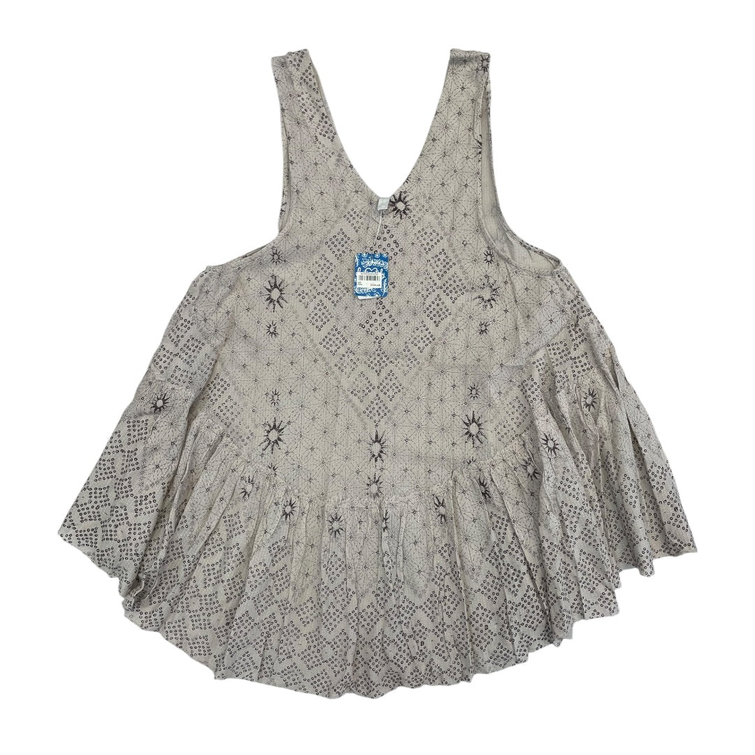 Top Sleeveless By Free People In Tan, Size:Xs