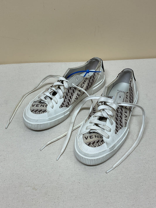 Shoes Luxury Designer By Givenchy In Cream, Size:7.5