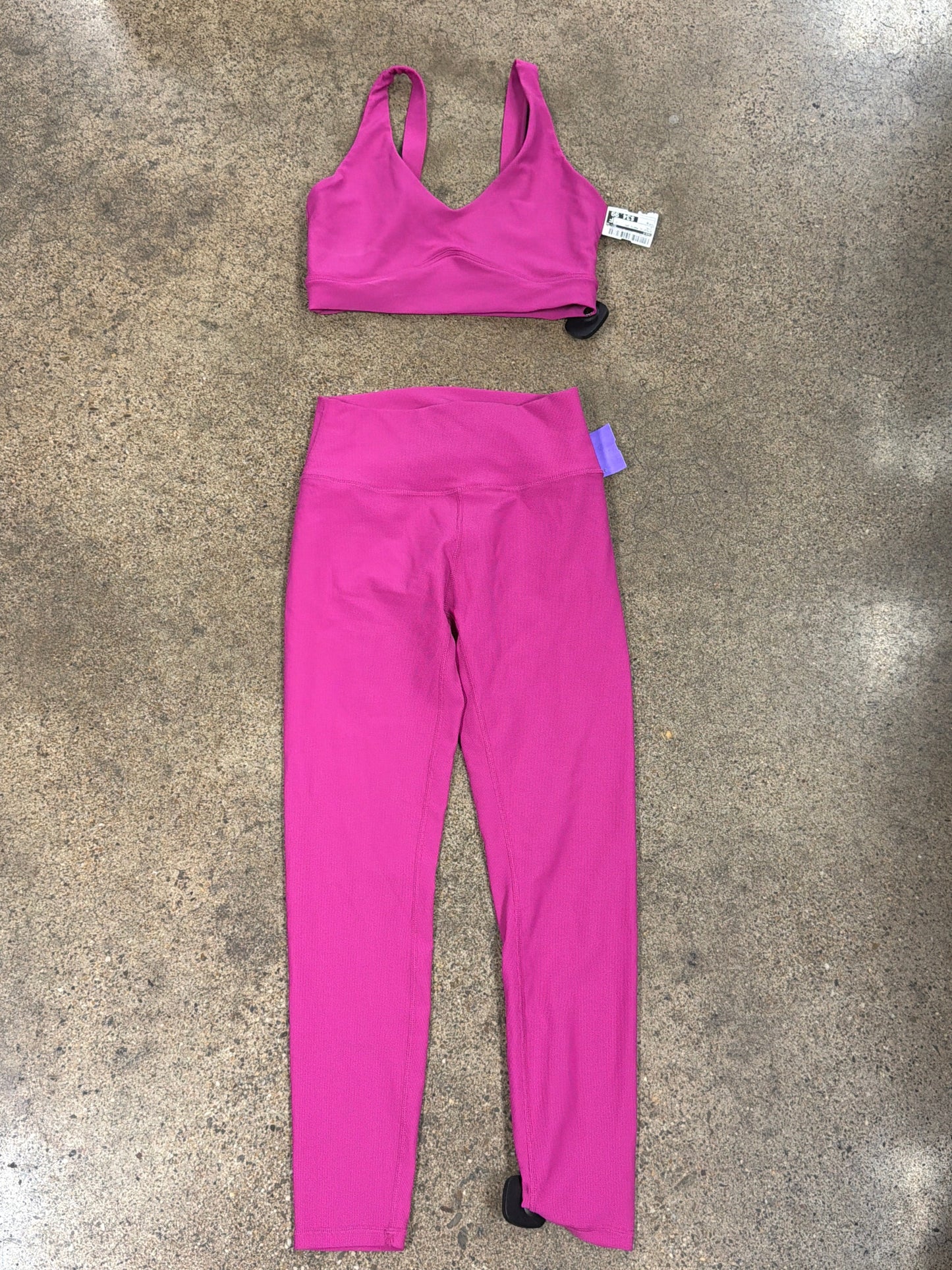 Athletic Pants 2Pc By Wilo In Pink, Size:M