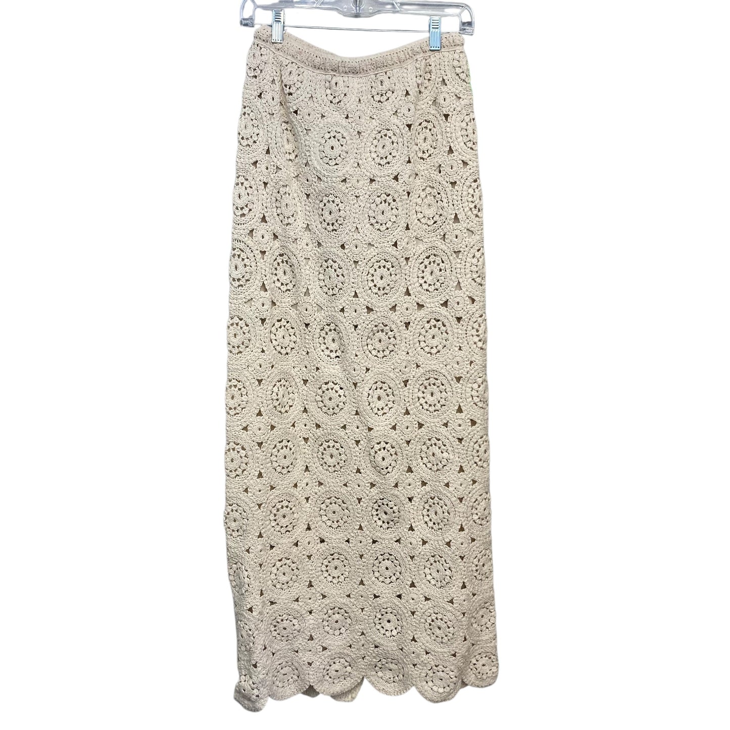 Skirt Maxi By Solitaire In Cream, Size:M