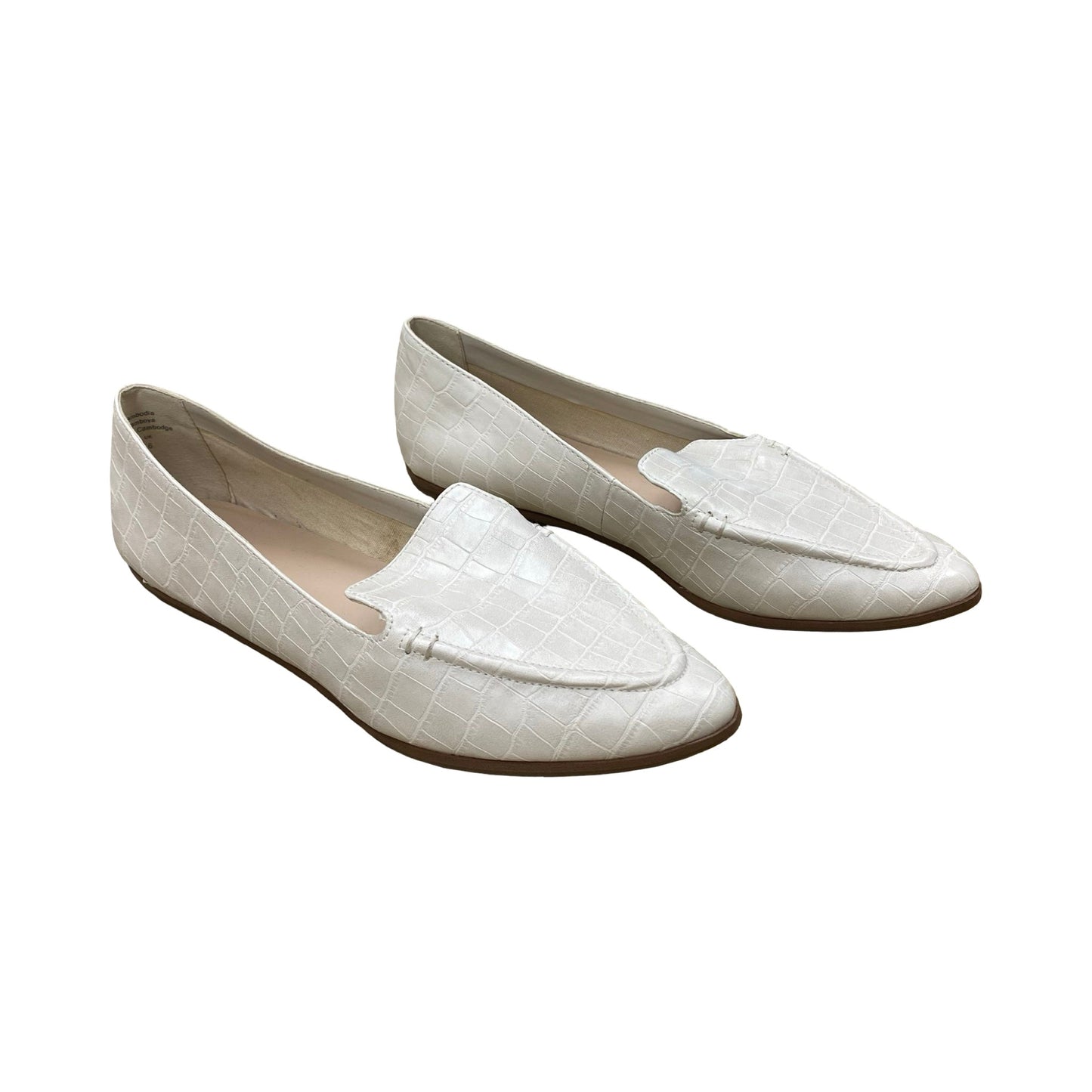 Shoes Flats By Aldo In Ivory, Size:8.5