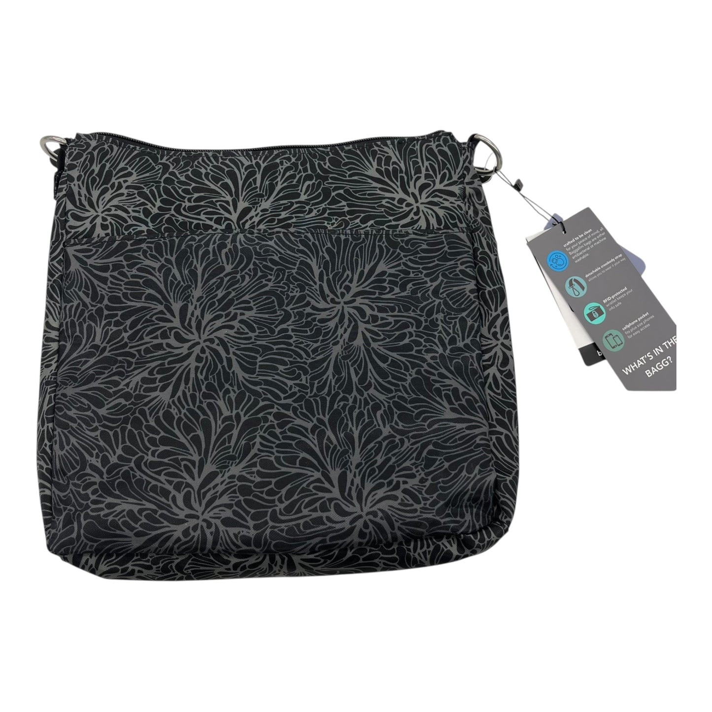 Crossbody By Baggallini In Grey, Size:Large