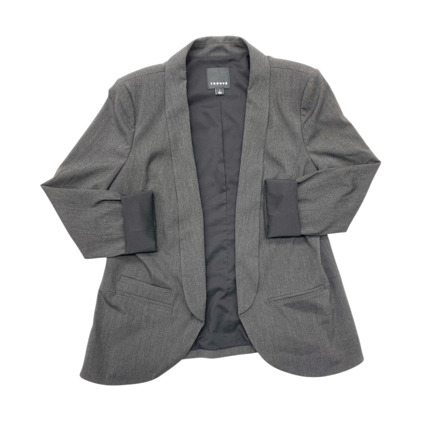 Blazer By Trouve In Grey, Size:L