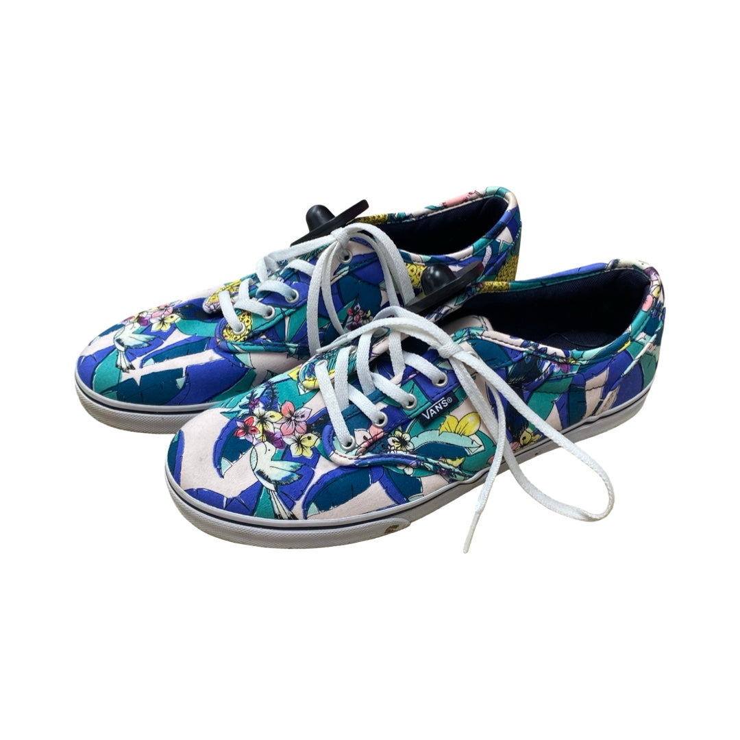 Shoes Sneakers By Vans In Multi, Size:8