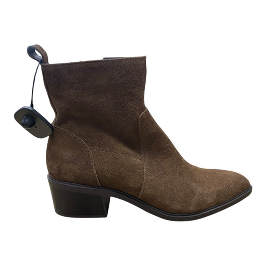 Boots Ankle Heels By Dolce Vita In Brown, Size:9.5