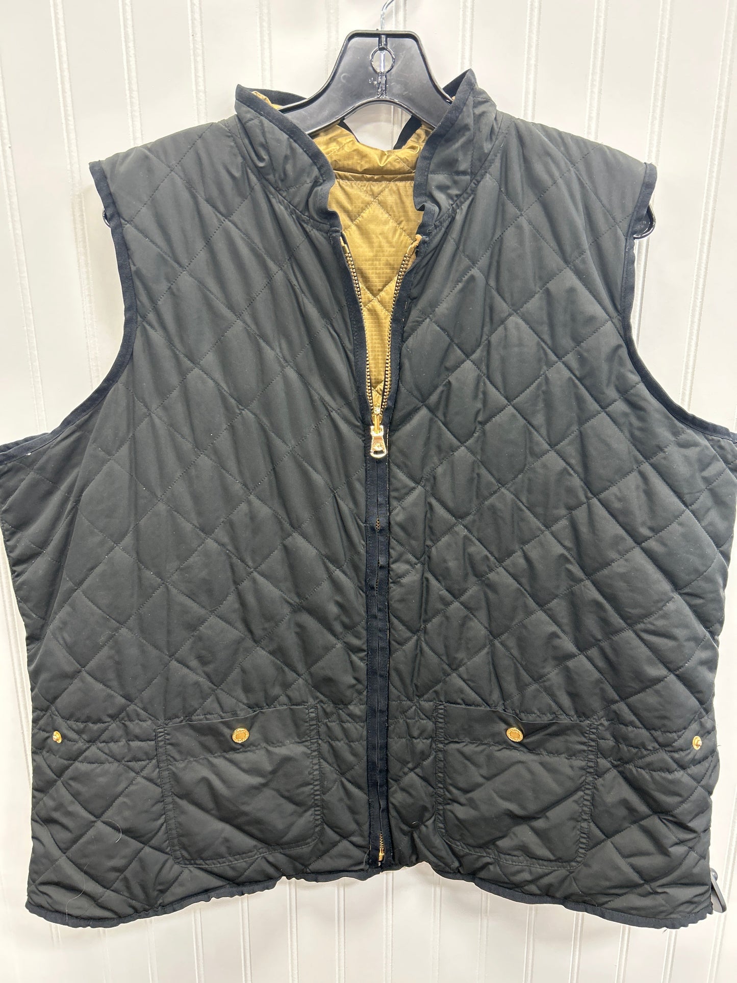 Vest Other By Ralph Lauren In Black, Size:3X