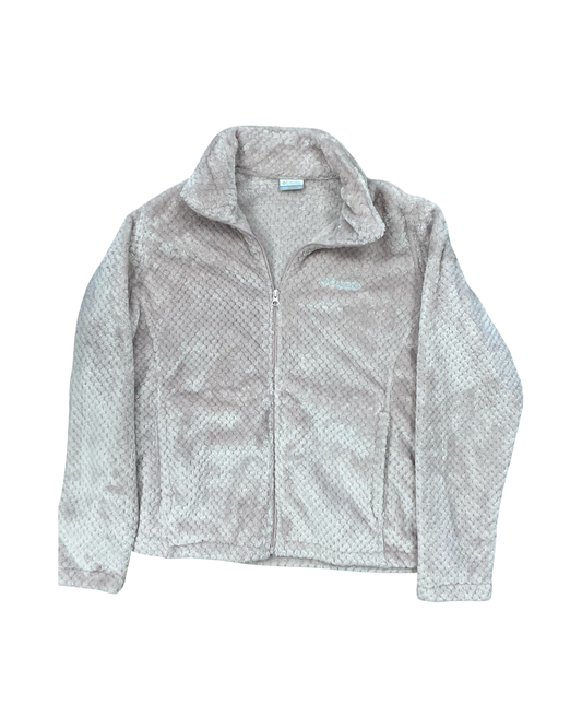 Jacket Fleece By Columbia In Pink, Size:Xl