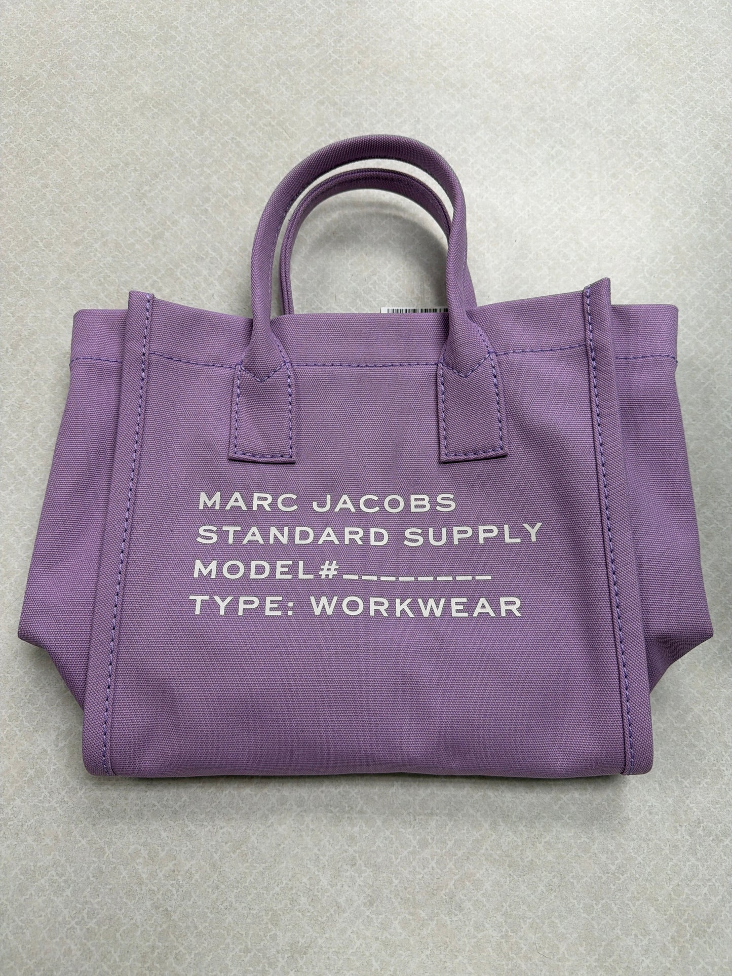 Tote Designer By Marc By Marc Jacobs In Purple, Size:Medium