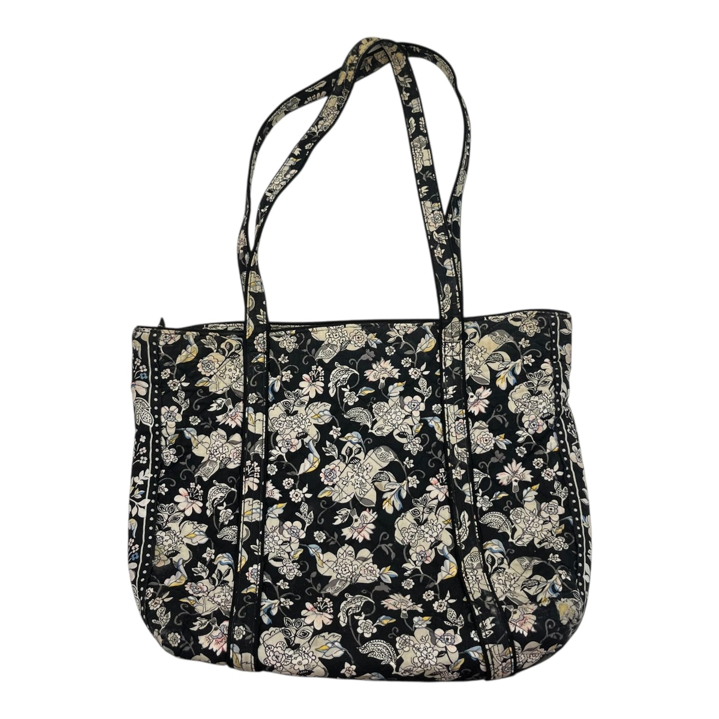 Handbag By Vera Bradley In Black, Size:Medium