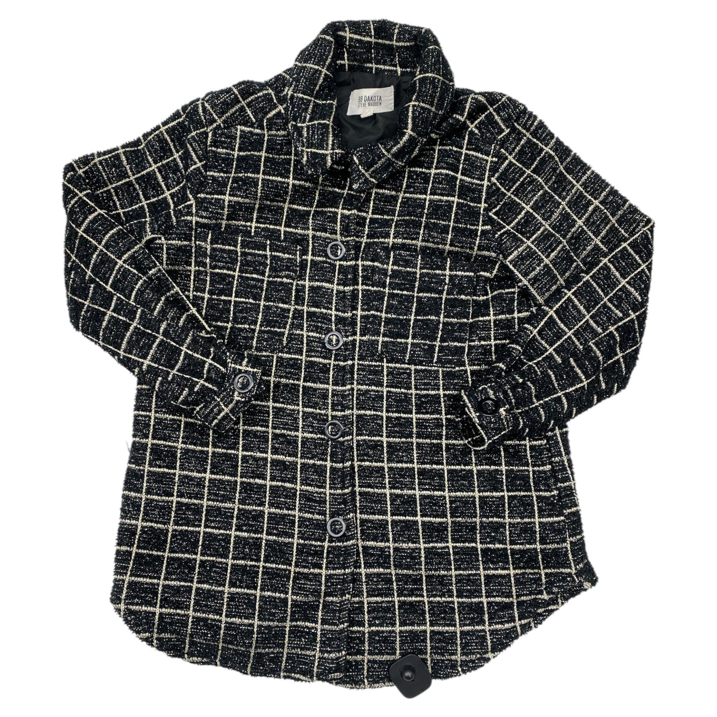 Blazer By Bb Dakota In Black & Gold, Size:M