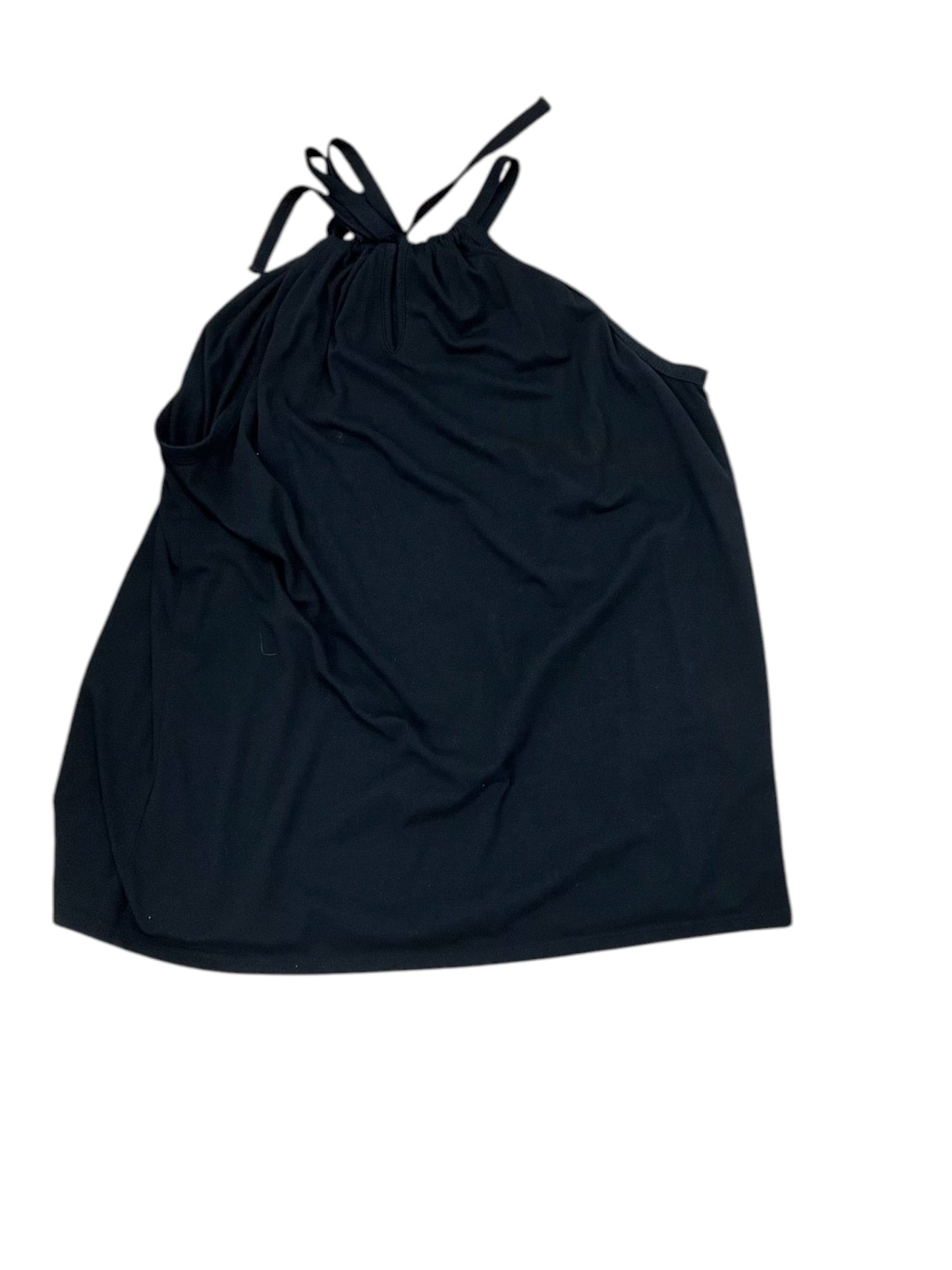 Top Sleeveless Basic By Clothes Mentor In Black, Size:Xl