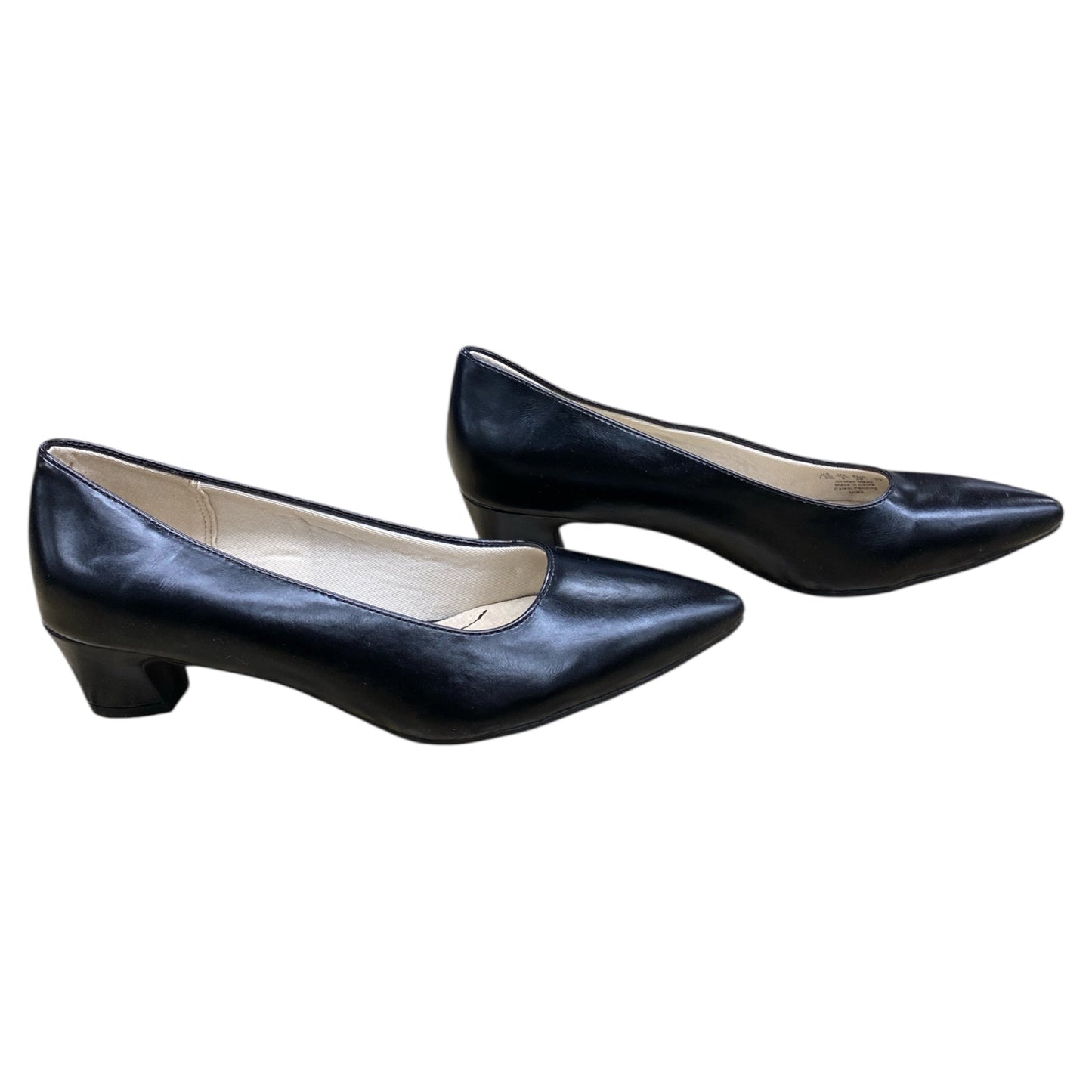 Shoes Heels Kitten By Life Stride In Black, Size:7