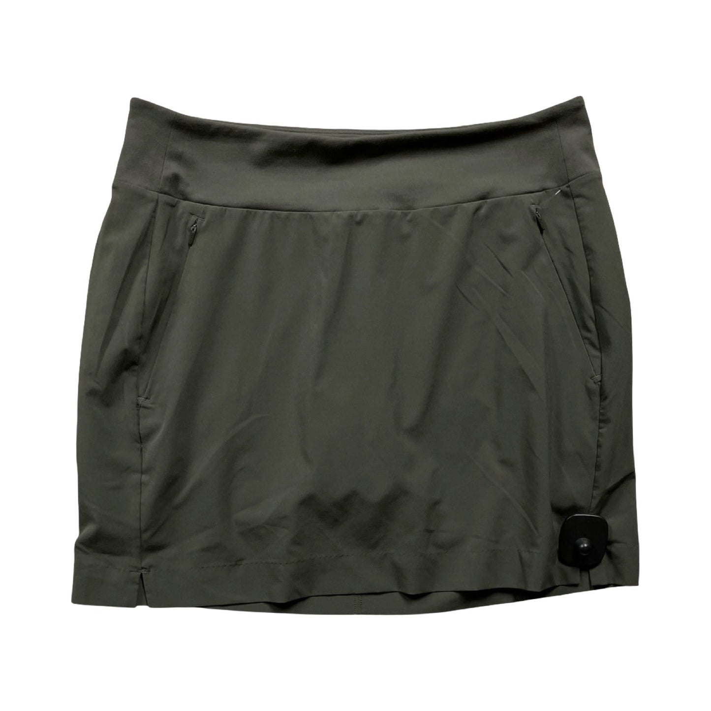 Athletic Skort By Athleta In Green, Size:10