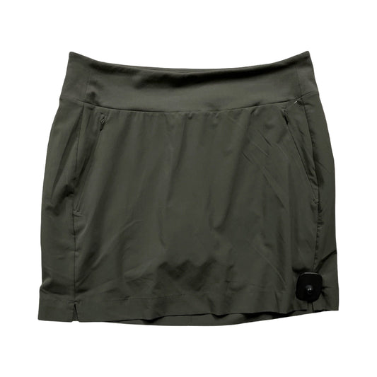 Athletic Skort By Athleta In Green, Size:10