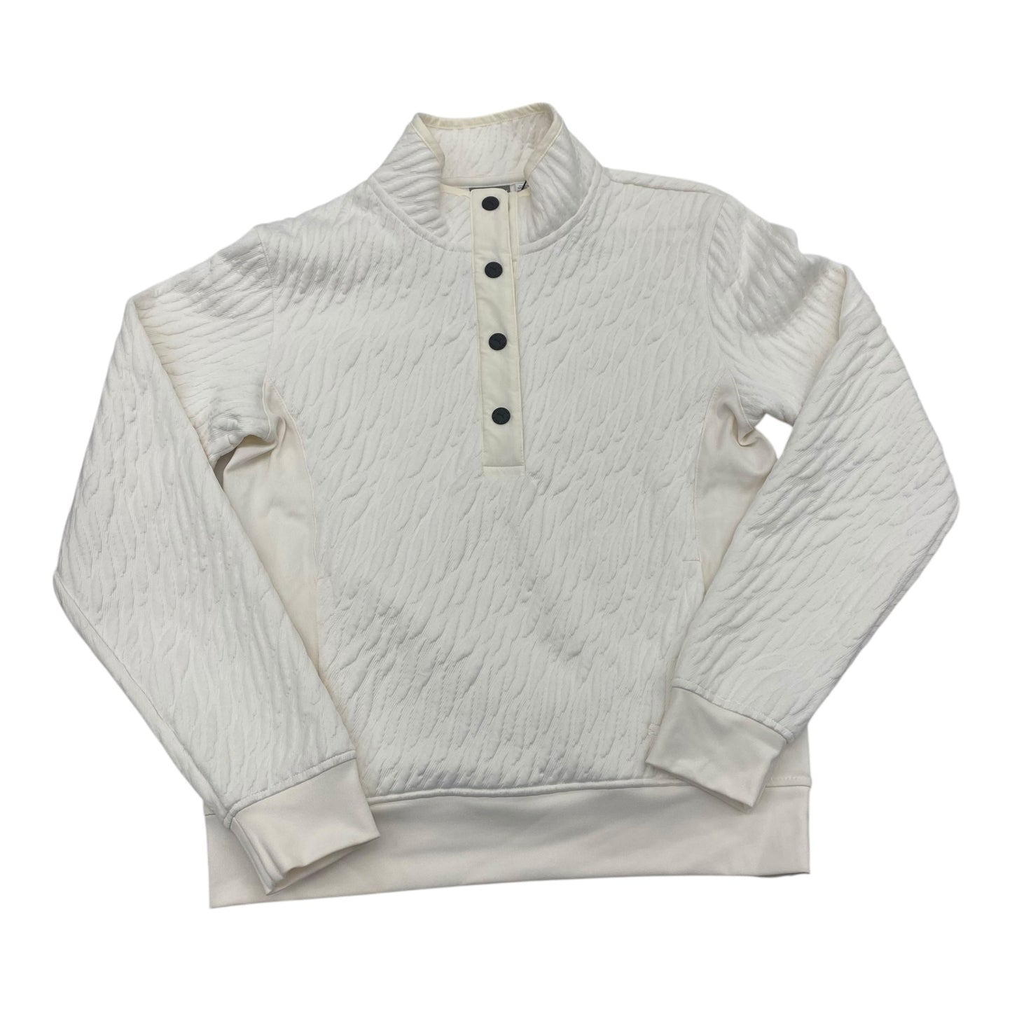 Athletic Sweatshirt Collar By Puma In White, Size:S