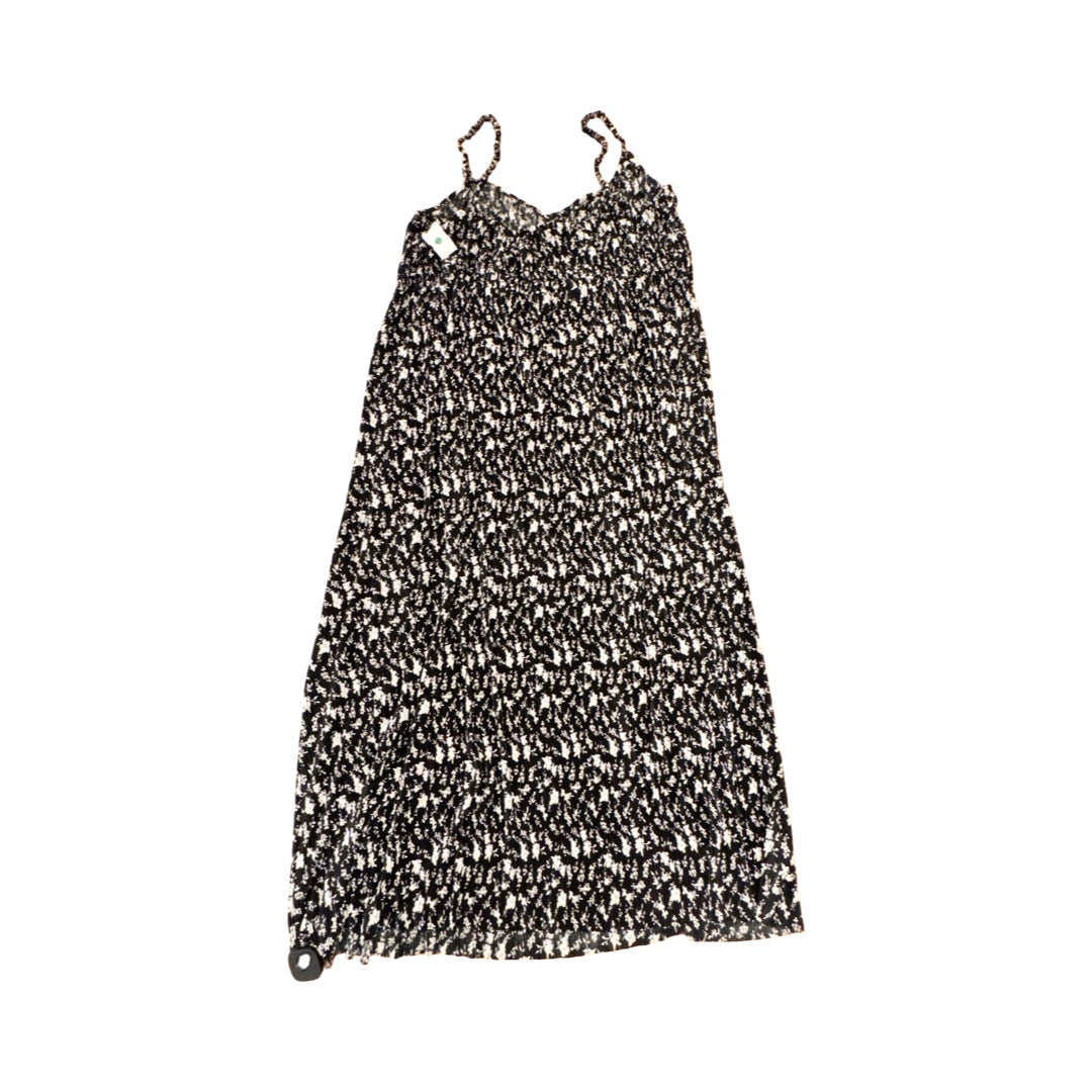 Dress Casual Maxi By Asos In Black & White, Size:4X