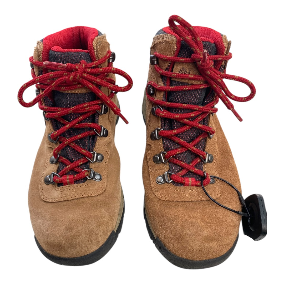 Boots Hiking By Columbia In Brown, Size:8