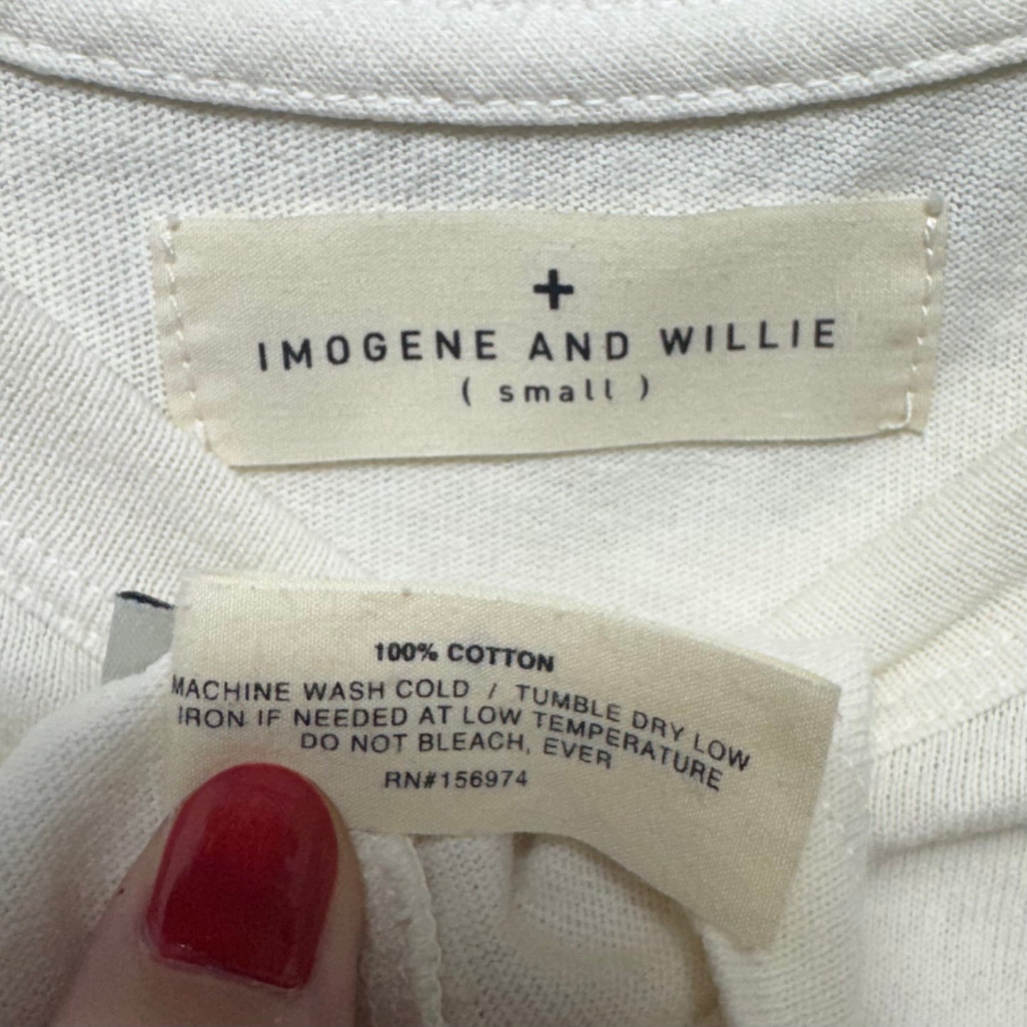 Strange Days Graphic Top Short Sleeve By Imogene and Willie In Cream, Size: S