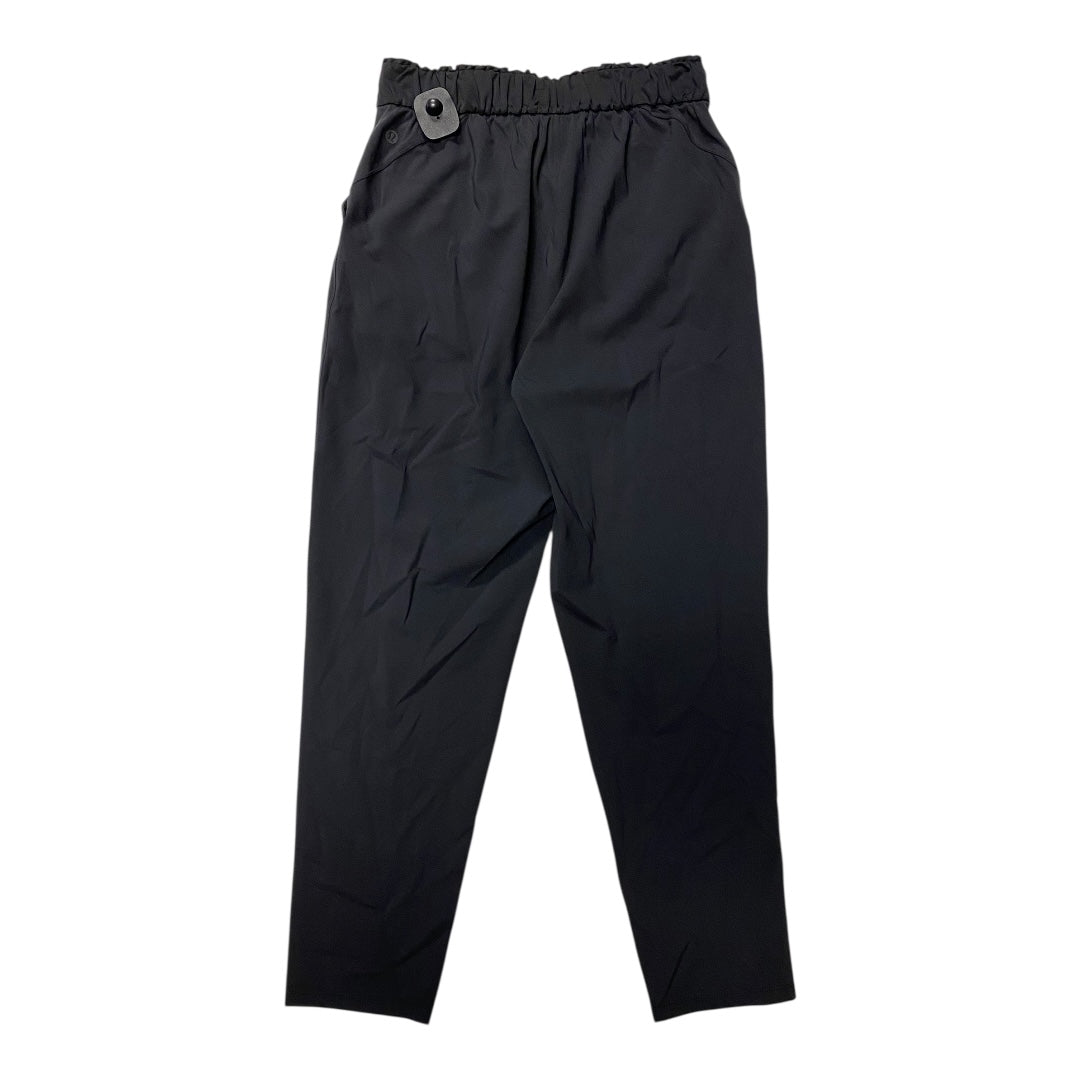 Athletic Pants By Lululemon In Black, Size:6