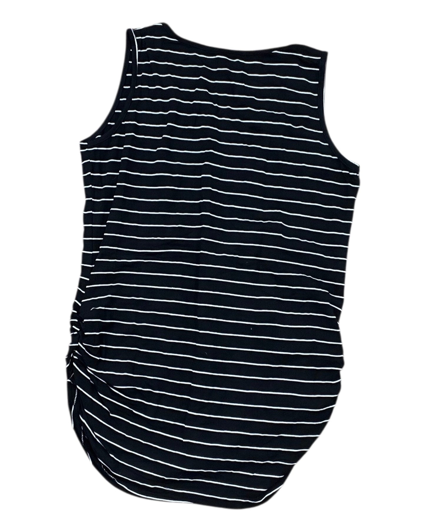Top Sleeveless By Clothes Mentor In Black & White, Size:S