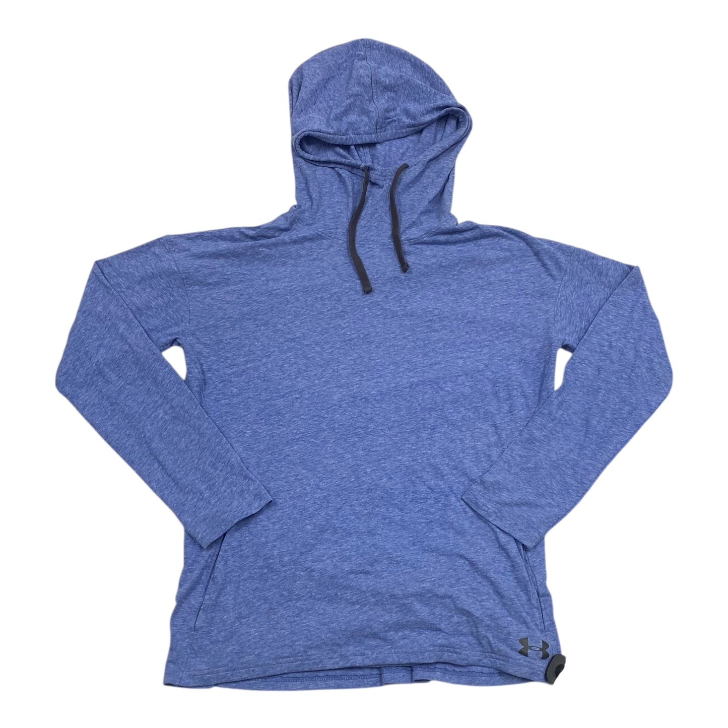 Athletic Top Ls Hoodie By Under Armour In Blue, Size:L
