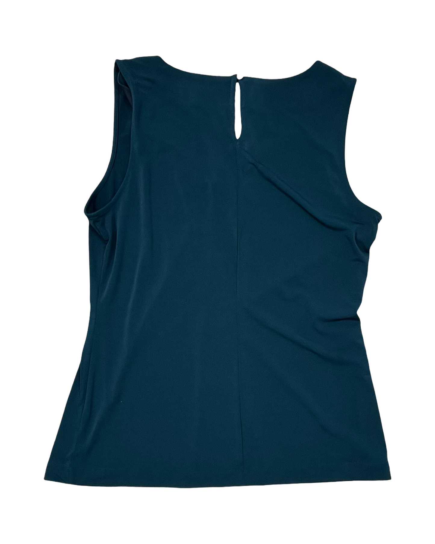 Top Sleeveless By Banana Republic In Green, Size:M