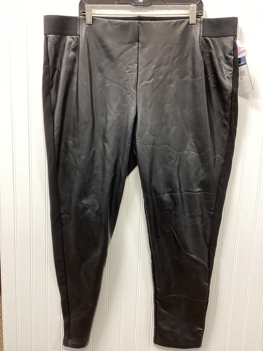 Pants Other By Chaps In Black, Size:2X