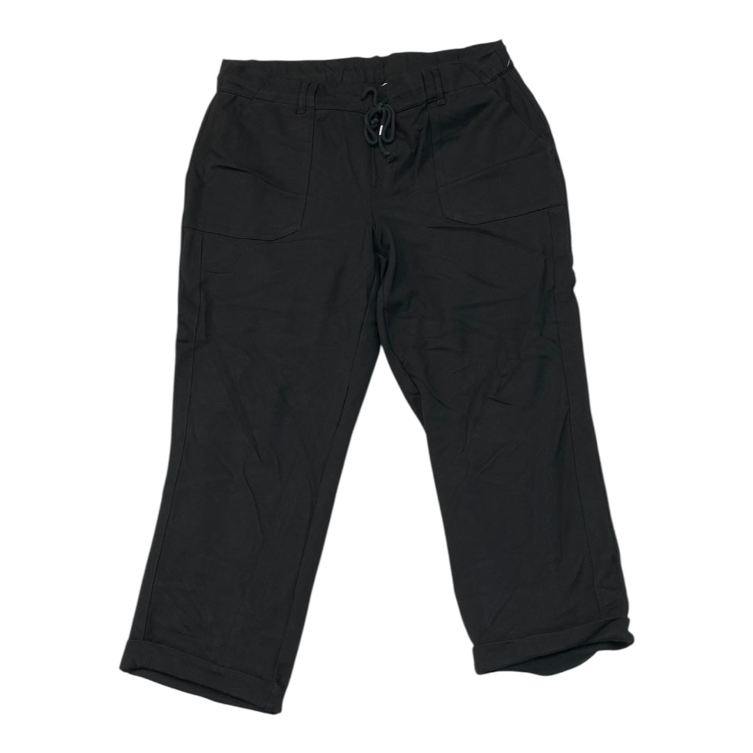 Pants Lounge By Democracy In Black, Size:2X