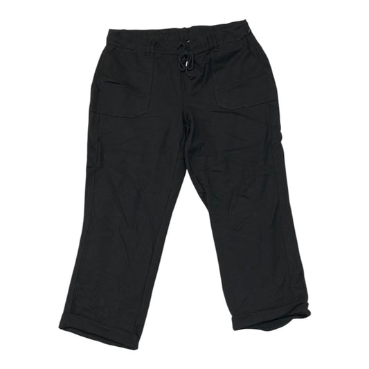 Pants Lounge By Democracy In Black, Size:2X