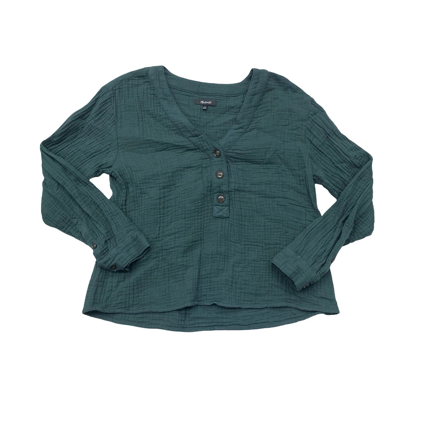 Top Ls By Madewell In Green, Size:M