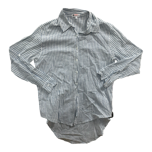 Top Ls By Sundry In Blue & White, Size:Xs
