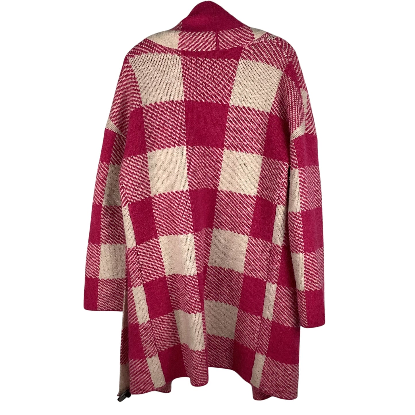 Sweater Cardigan By Clothes Mentor In Pink, Size: S