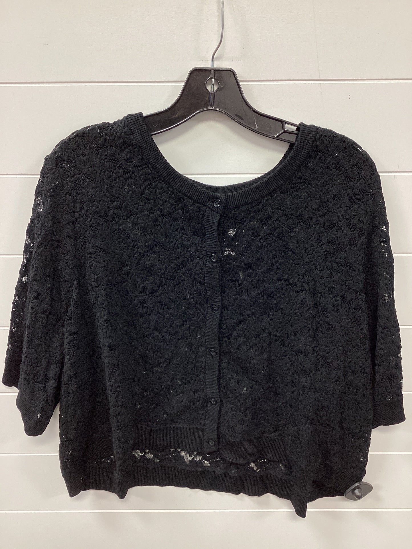 Cardigan By Torrid In Black, Size:4X