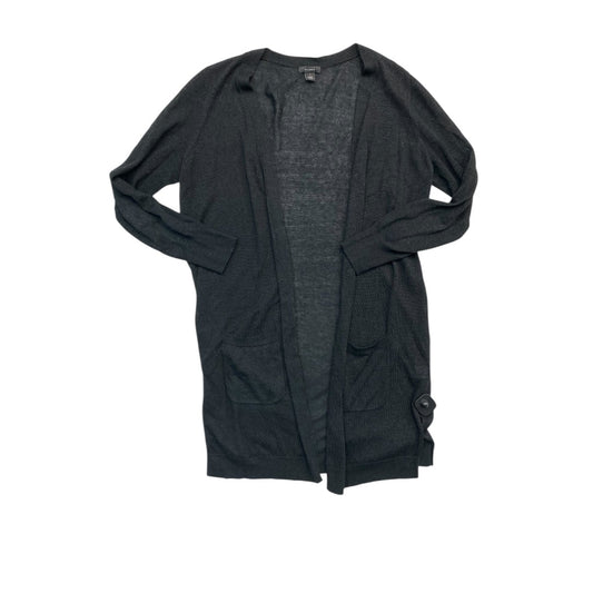 Sweater Cardigan By Halogen In Black, Size:L