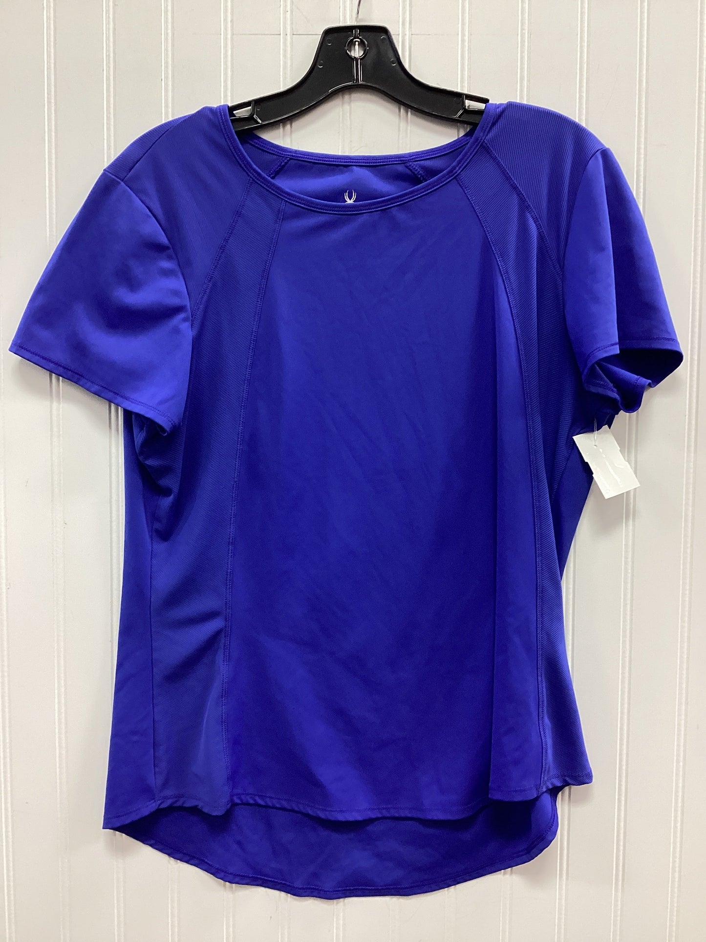 Athletic Top Ss By Spyder In Purple, Size:L