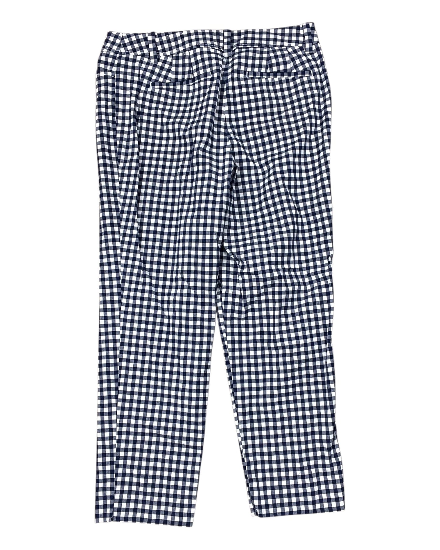 Pants Dress By Talbots In Blue & White, Size:6