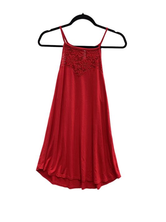 Top Sleeveless By Zenana Outfitters In Red, Size:L