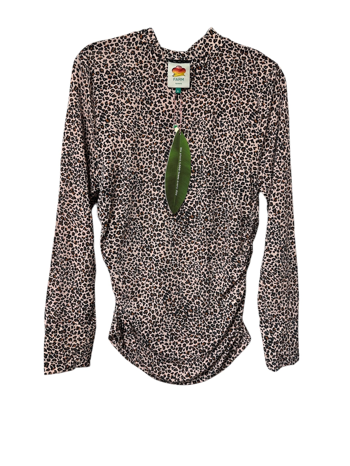 Top Ls By Farm Rio In Animal Print, Size:Xs