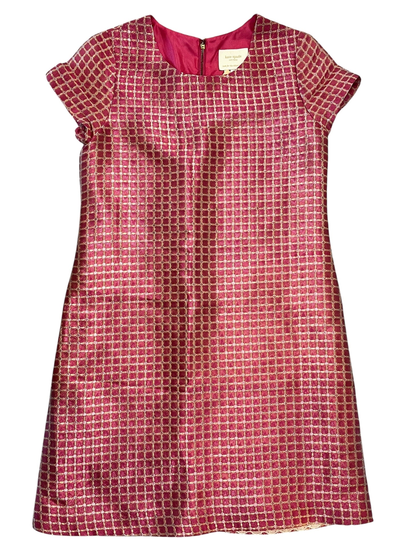 Dress Designer By Kate Spade In Pink, Size:S