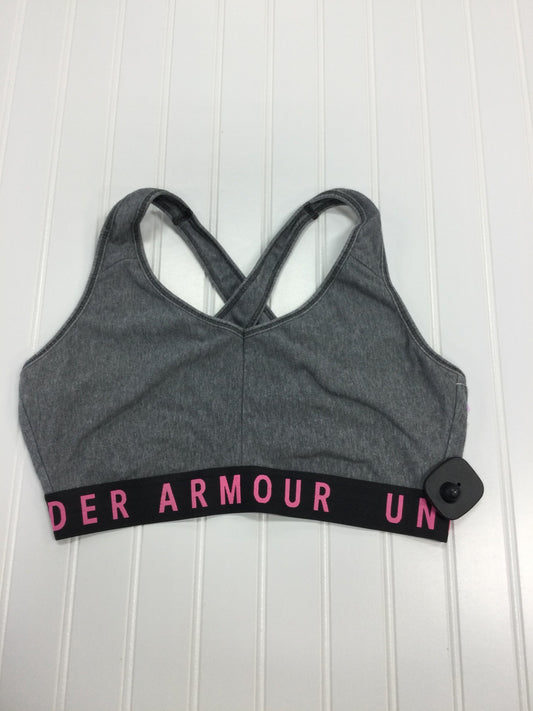 Athletic Bra By Under Armour In Grey, Size:L