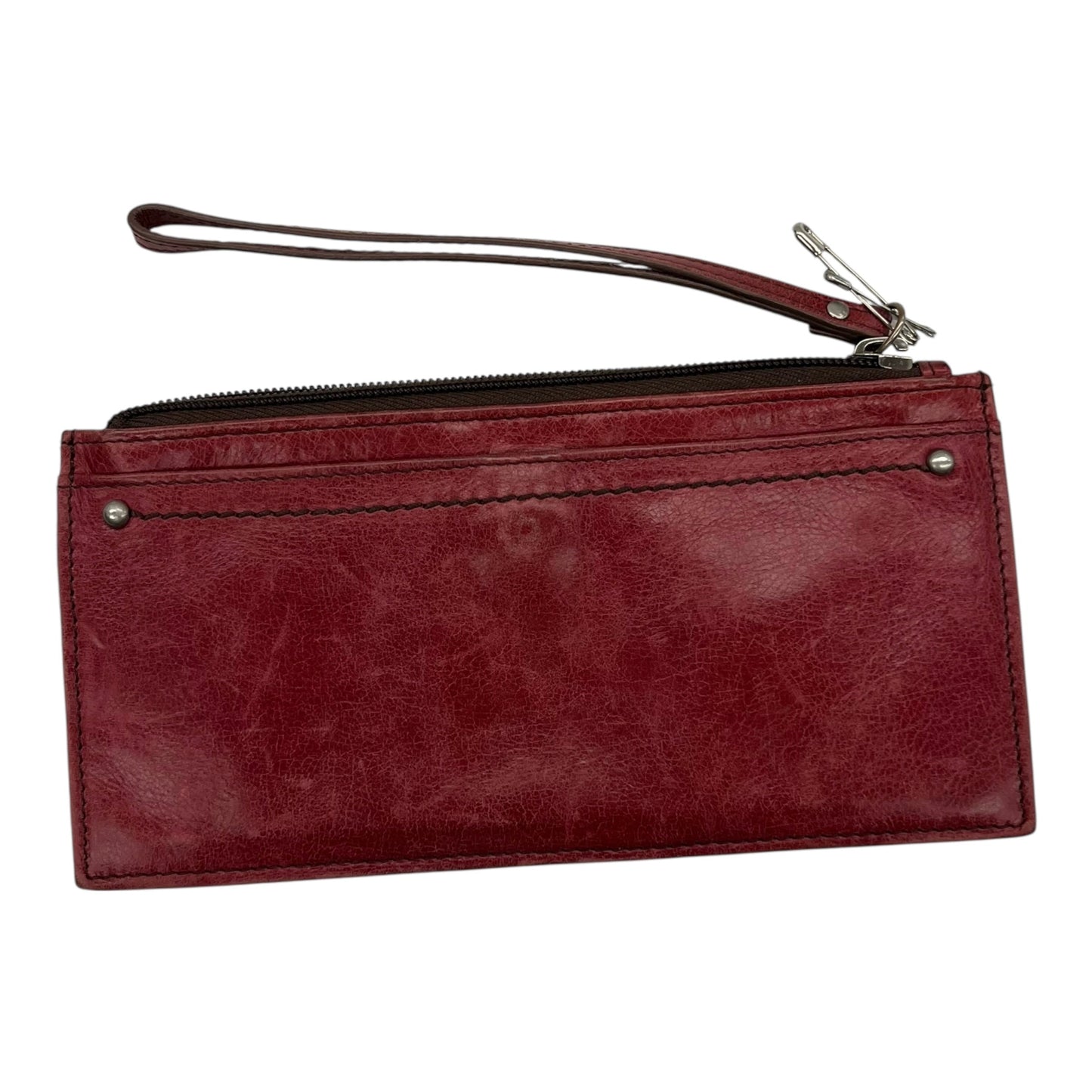 Wallet Leather By Hobo Intl In Red, Size:Medium