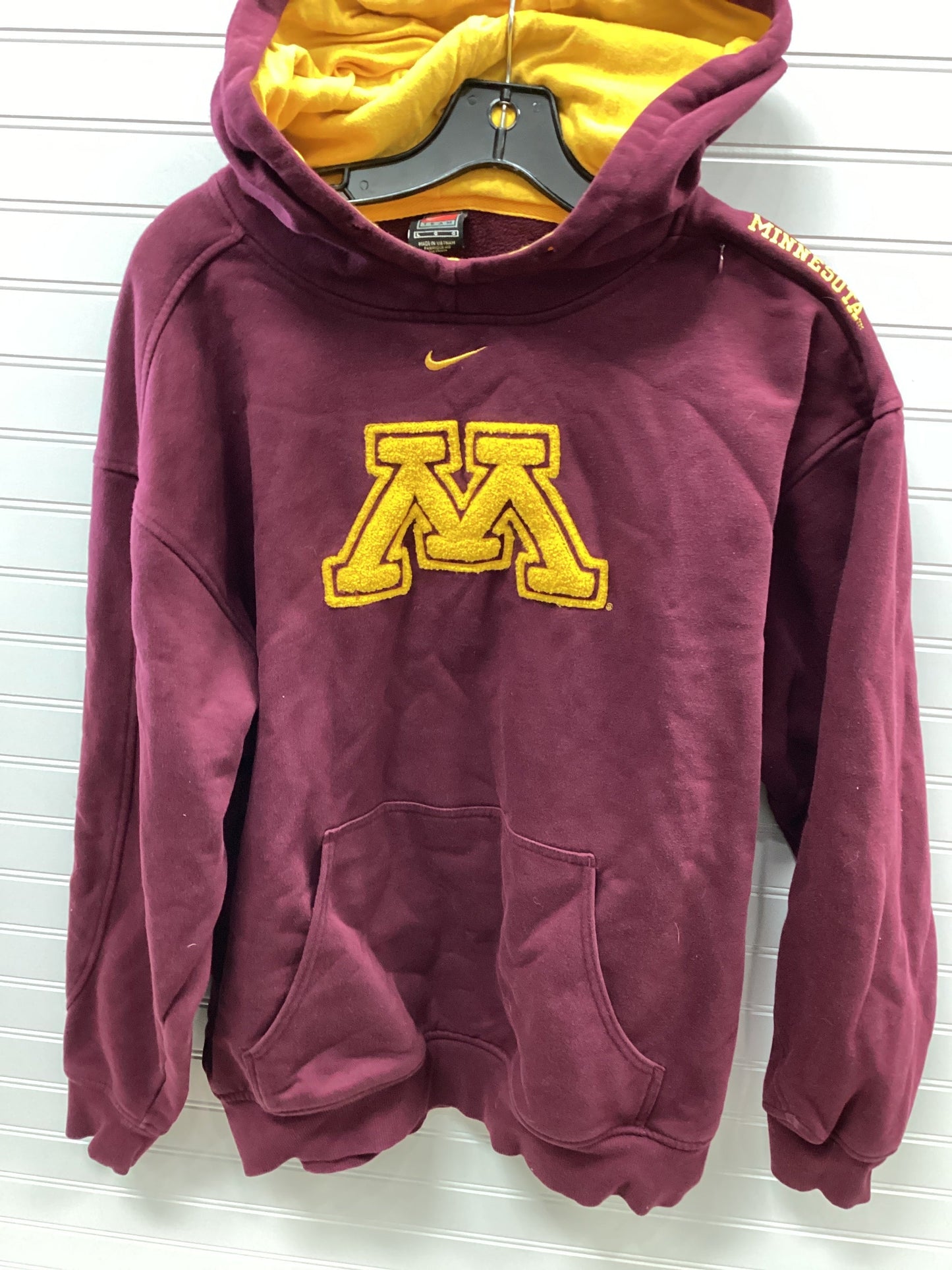 Sweatshirt Hoodie By Nike Apparel In Red, Size:L