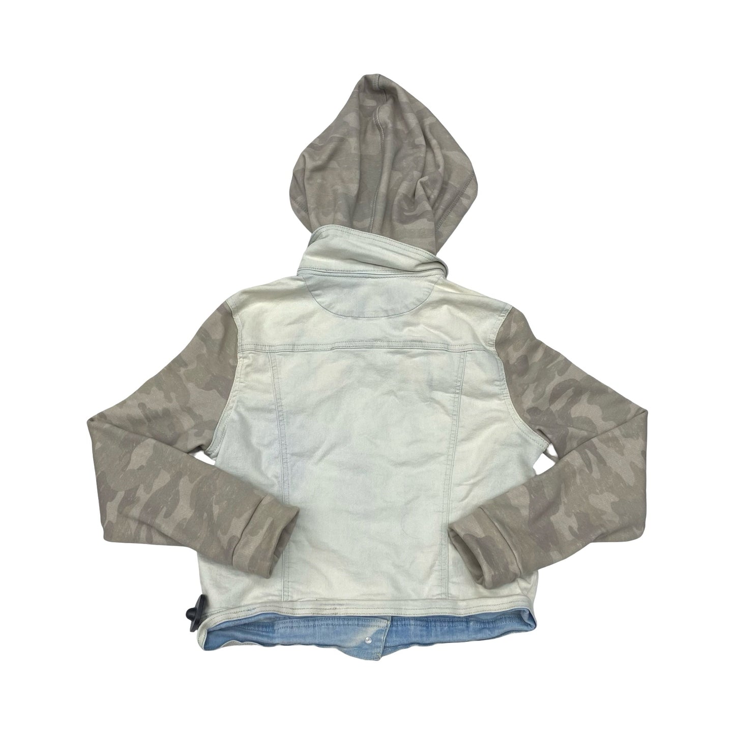 Jacket Denim By Wallflower In Camouflage Print, Size:L