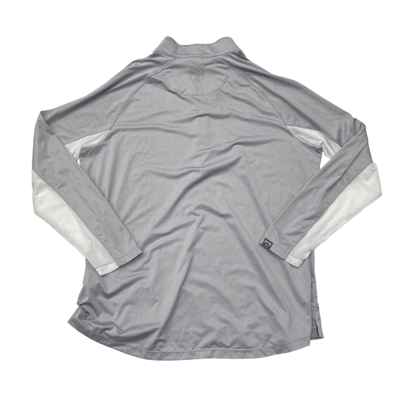 Athletic Top Ls Collar By Storm Creek In Purple & White, Size:Xl